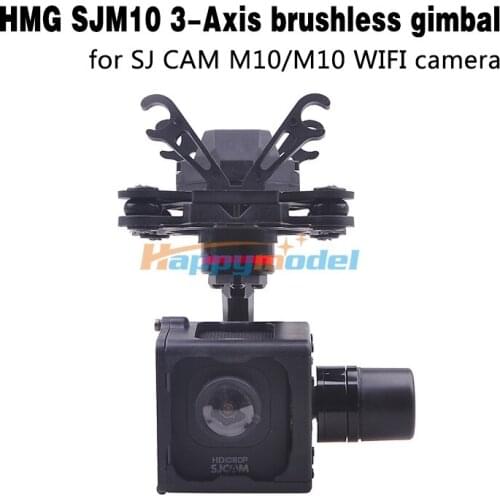 HMG SJM10 3-Axis Brushless Gimbal For SJ CAM M10 / M10 Wifi Camera FPV Racing W/ AV Output