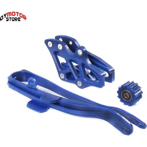 Free shipping Chain Slider Swingarm Guide Lower Roller + Rear Chian Guide Guard Kits For WR250F WR450F YZ250F YZ450F NEW