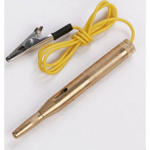 Diagnostic Tools DC 6V 12V Copper Auto Car Light Circuit Tester Lamp Voltage Test Pen Detector Probe Light System Test