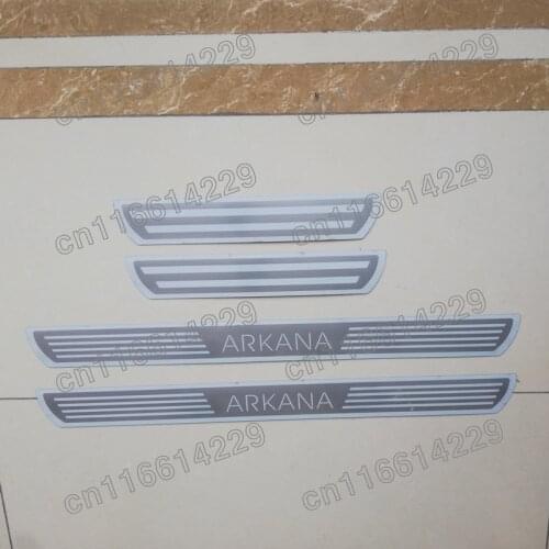 For Renault ARKANA XM3 stainless steel Car door cover outside door sill plate Car Accessories