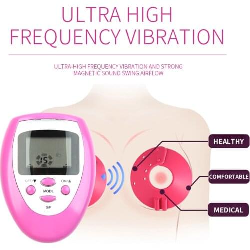 Pulse Electronic Chest Massage Increase Muscle Stimulation Breast Chest Tight Breast Enlargement Massager Relieve Pain