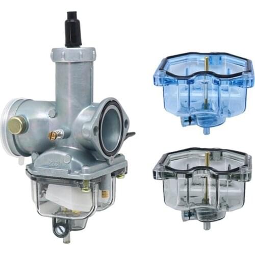PZ Motorcycle Carburetor Bottom Float Bowl Comp Chamber Transparent Oil Cup for PWK I/II/III PWK IV/KSR EVO PZ26/27/30/32 Carbs