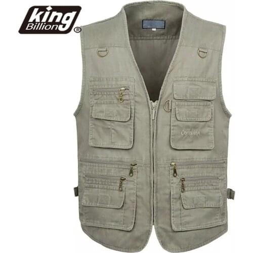 Мужские жилеты с карманами King Billion China At AliExpress