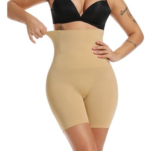 Women Waist Trainer Shapewear Tummy Control Slimming Body Shaper Shorts High Waist Shaping Panties Butt Lifter Thigh Slimmer