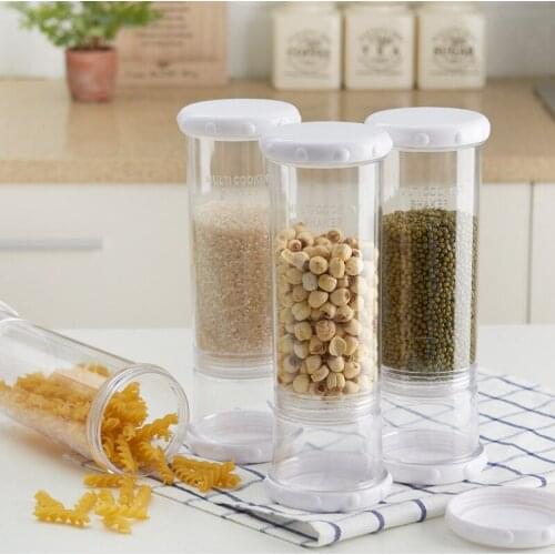 Kitchen Supplies Shake Rice Washer Wash Rice Sun Lazy Do Not Wet Hand Wash Rice Basket Red Beans Grain Sealed Storage