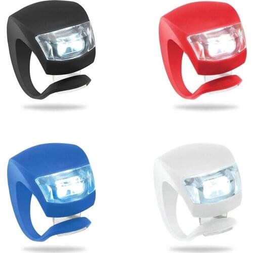 Multi Lighting Modes Silicone Frog Light Bicycle Light LED Taillight Bike Clip USB Rechargeable Waterproof Safety Warning Light