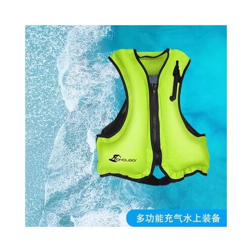 Inflatable Life Jackets Buoyancy Vest Surfing Rafting Swimming Children Adult Auxiliary Supplies B2Cshop