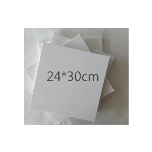 24*30cm Canvas frame 100% Cotton Stretched Canvas