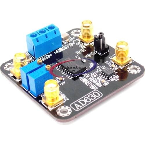 Balanced modulator AD630 lock-in amplifier module weak signal detection, modulation and demodulation