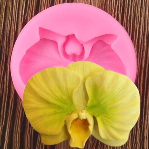 Flower Blossom Silicone Molds Fondant Chocolate Gumpaste Mold Cake Decorating Tools Candy Polymer Clay Moulds