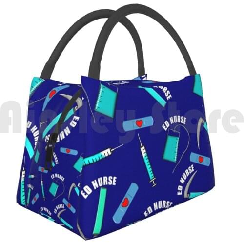 Cooler Lunch Bag Picnic Bag Emergency Department Nurse Nurse Nursing Emergency Nurse Ed Nurse Er Nurse