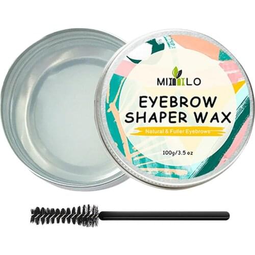 Eyebrow Shaper Wax Natural Cream Finishing Styling Soap Kit Wild Eyebrow Styling Cream Natural Eye Makeup Easy To Wear Cosmetic