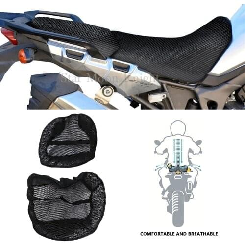 Motorcycle Protecting Cushion Seat Cover For HONDA CRF1000L AFRICA TWIN ADVENTURE Nylon Fabric Saddle Seat Cover Accessories