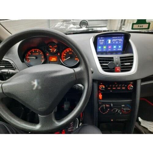 Android 10.0 PX6 DSP Car DVD Player GPS Navigation Radio Stereo For PEUGEOT 207 2007-2015 Head Unit Auto Radio Multimedia Player