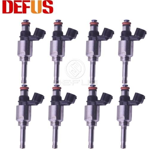 DEFUS 8PCS Petrol GDI Fuel Injector OE FT4E-AA For For-d FT4E9F593AA FT4EAA FT4E 9F593 AA FT4E AA Injection Nozzle Bico
