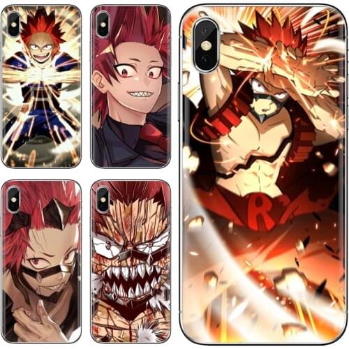 For Xiaomi poco X3 nfc F2 Pro M3 Mi 5X 6X Max Mix 1 2 2S 3 Mi5 Mi6 Mi3 Mi4 Hero-Academia-C-Kirishima-Eijiro-My Cover