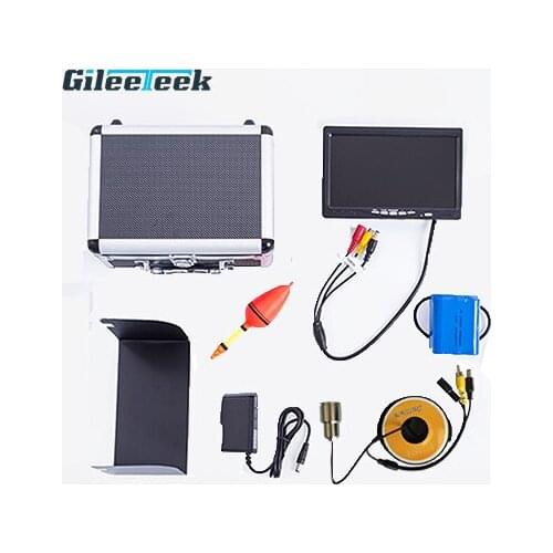 Ocean/ice/lake fishing camera with 7inch TFT color screen 12 infrared/white LED 1000TVL HD underwater fish finder system WF13