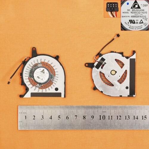 New Laptop Cooling Fan for SONY VAIO Pro13 SVP13 SVP132 Series(Original)PN:ND55C02-14J10 UDQFVSR01DF0 KSB0505HB-9J930