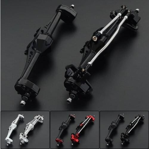 Capra Aluminum Alloy Front Rear Portal Axle for 1/10 RC Crawler Car Axial 1.9 Unlimited Trail Buggy UTB Currie F9 Upgrade