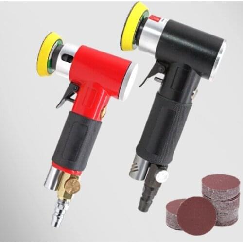 2/3 inch small pneumatic polishing machine sandpaper polishing, suitable for furniture polishing, car waxing, metal polishing