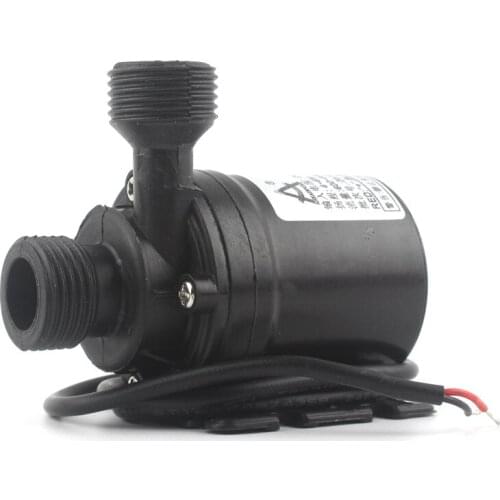 600-800L/H DC 12V 24V Ultra Quiet Brushless Water Pump High Pressure G1/2'' Thread Mini Submersible Water Pump For Aquarium