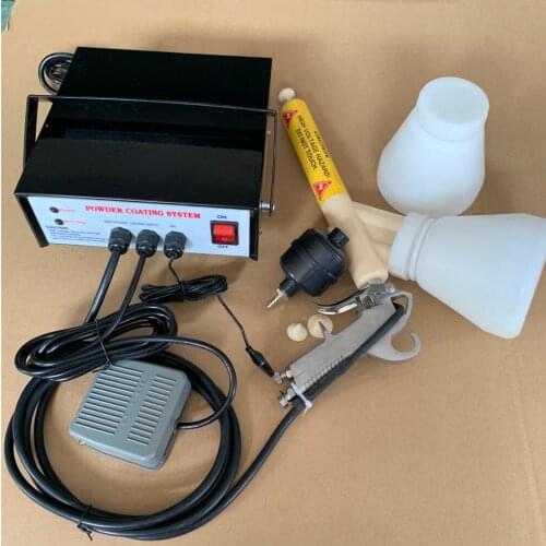 Portable manual plastic powder spraying machine spray gun PC03-5 110V/220V