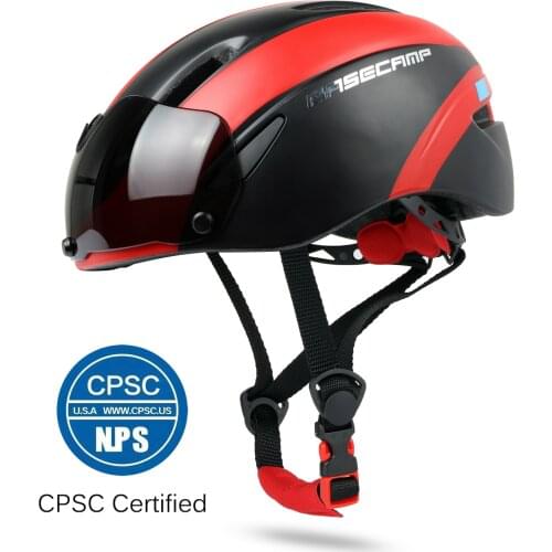 LED Cycling Helmet with Goggles Ultralight MTB Bike Helmet Men Women Mountain Road casco Sport Specialiced Smart Helmets Casco