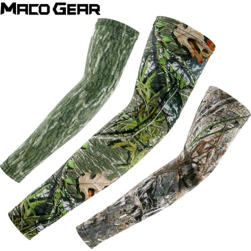Outdoor Sports Ice Silk Sleeves Bicycle Cycling Running UV Protection Arm Warmers Sleeves Volleyball Sleeves Men Women Cuff