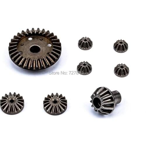 Upgrade Metal Gear 30T 24T 12T Differential Driving Gears 0011/0012/0013/0014 for Wltoys 12423 12428 12429 RC Car Truck Parts