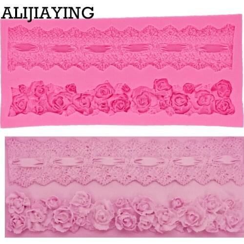 M1268 1Pcs Flowers Silicone Mold Fondant Mould Cake Decorating Tool Chocolate Gumpaste Mold, Sugarcraft, Kitchen Accessories
