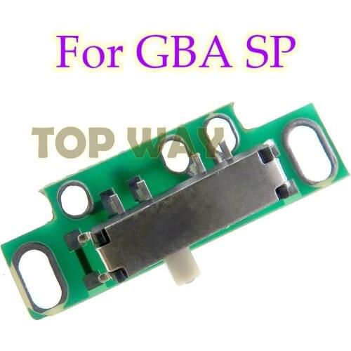 20sets New power switch buttons for GBA SP game console repair ON OFF New on off power switch Board for GBA SP game console