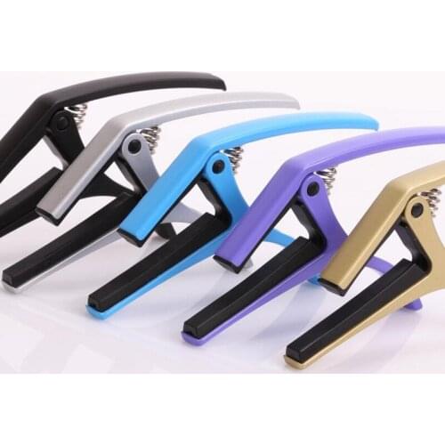 2 IN 1 Colorful high grade Zinc Alloy Guitar Capo + Pin Puller Accessories for Guitar Ukulele Tuning 5 colors optional
