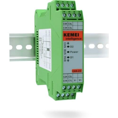 CAN Bus Isolator Module repeater Isolation Gate Hub One in One Out CAN-FD 1.5KV full isolate 1M high speed CAN2.0 A/B