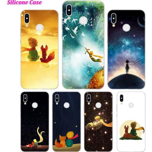Silicone Phone Case The Little Prince With the fox for Huawei P Smart 2019 Plus P30 P20 P10 P9 P8 Lite Mate 20 10 Pro Lite Nova
