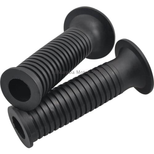 Black Rubber Handlebar Hand Grip Handgrip For BMW R1200RS K1200RS K1200GT R1150GS R1150R R1100S R1100RS R1100RT K100RS F650GS