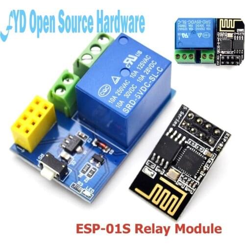 ESP8266 5V WiFi relay module Things smart home remote control switch phone APP ESP-01