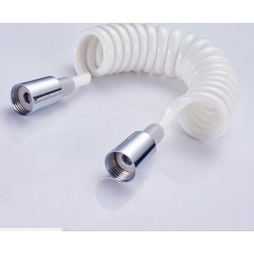 Bathroom Accessories Brass&PU Material Flexible Stretching Shower Tube Hose/ Bidet Hose /150cm/200cm/300cm
