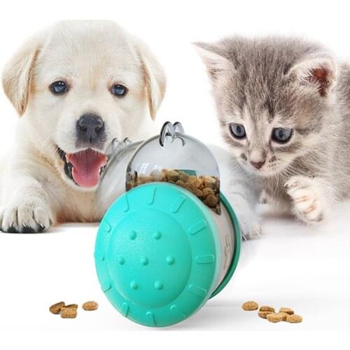 Funny Dog Treat Leaking Toy with Wheel Interactive Toy for Dogs Puppies Cats Pet Products Supplies Accessories For Dropshipping