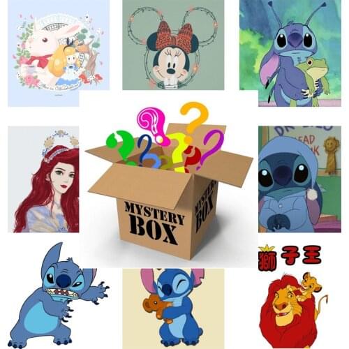 Disney Mystery Box Diamond Painting Cross Stitch Embroidery Mosaic Artist Home Decoration