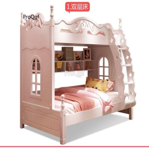 Ngryise 120*190cm down bed 90*190cm up bed Princess Style bedroom two side Bed