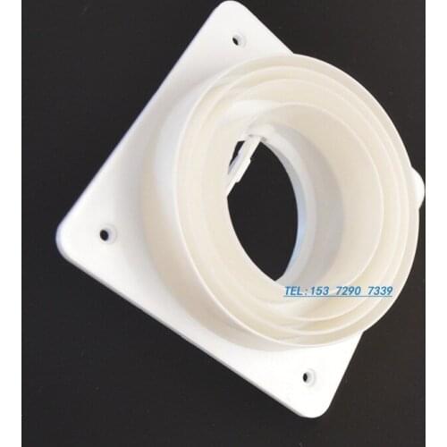 Bathroom general exhaust duct check check valve exhaust fan vent pipe flue check valve Yuba ventilation fan