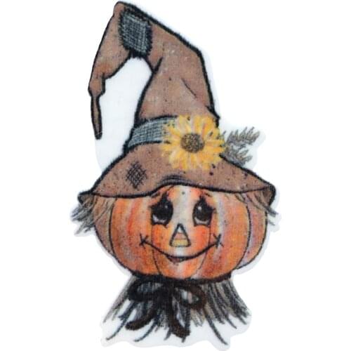 David accessoriest 5pcs Halloween Flatback Planar Resin Accessories Halloween DIY Decoration Crafts Accessories ,5Yc12612