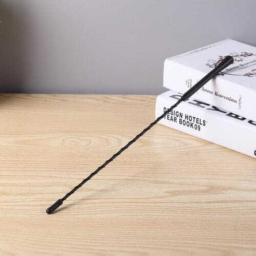 16in Universal Auto Car Antenna Roof Tv Radio FM/AM Rubber Signal Swivel for Volkswagen Benz Audi Mazda with Two Screws