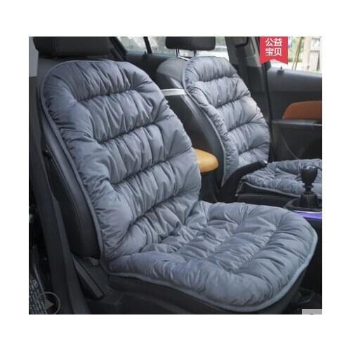 TO YOUR TASTE auto accessories universal crystal velvet car seat cushion for SKODA Kodiaq Spaceback NEW SUPURB Superb Combi wear