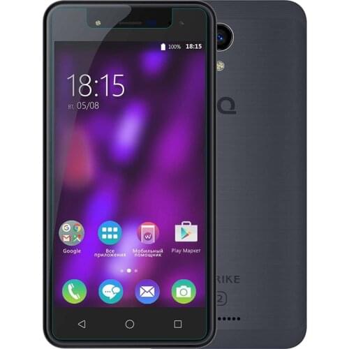 For BQ BQ-5057 Strike 2 Tempered Glass 9H 2.5D High Quality ON BQ BQ-5057 Screen Protector Glass Film Cover