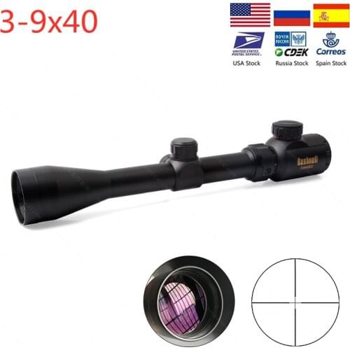 3-9x40 Hunting Scopes Optics Rifle Scopes Tactical Riflescope Airsoft Air Guns Sniper Rifle Scope