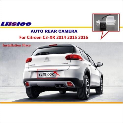 Car Rear view Camera For Citroen C3-XR 2014-2016 CAM HD CCD Night Vision RearView Backup Parking