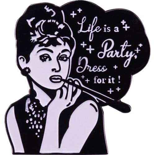 Breakfast at inspired brooch classy party favor