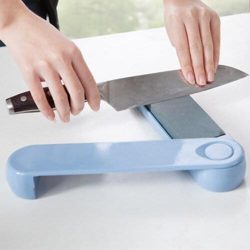 Double-sided household whetstone fine grinding fine grinding belt storage box non-slip sharpener multifunctional scissors