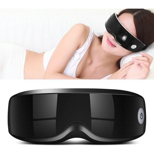 Electric Eye Massager Vibration Eyes Care Rechargeable Eye Fatigue Relief Massager Magnet Therapy Eye Massage Eyewear Glasses